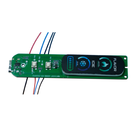 Dual Channel Vape Control Board - Flavor & Ice Modes with Digital Display
