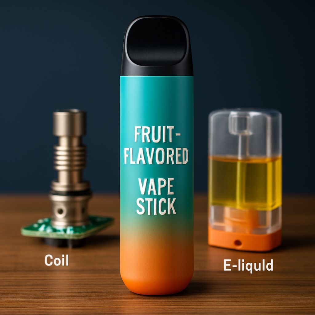 fruit-flavored vape stick