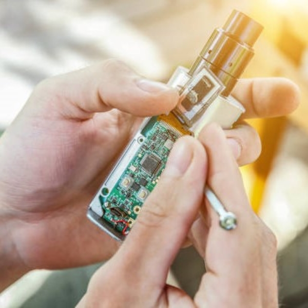 sleek e-cigarette sensor PCB module design