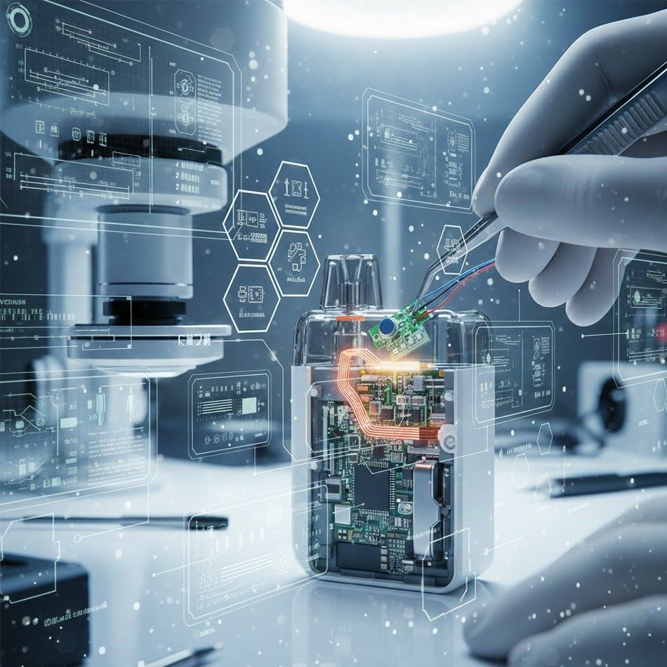 Pod PCBA Leverages Stacking and Rigid-Flex Technology to Conquer Extreme Spaces