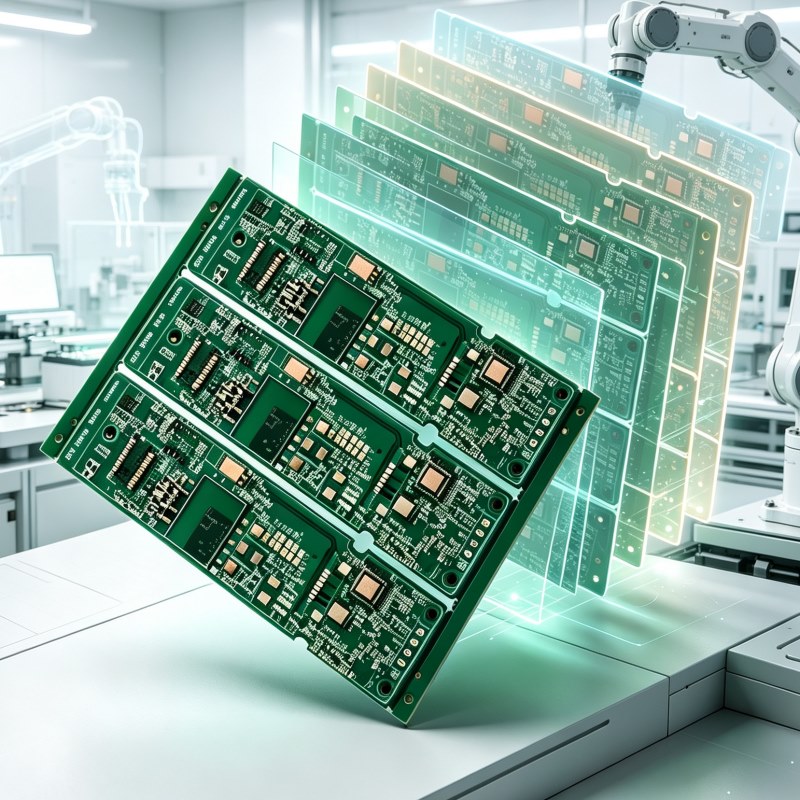 8 layer pcb for vape control cover image