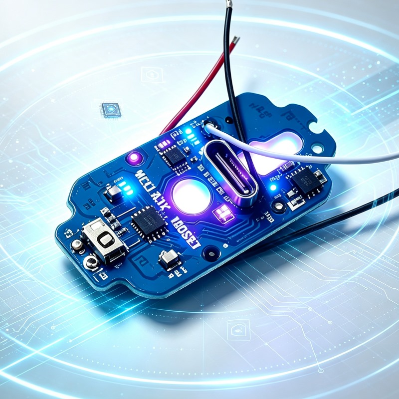 multi-mode vape pcb with protection cover image