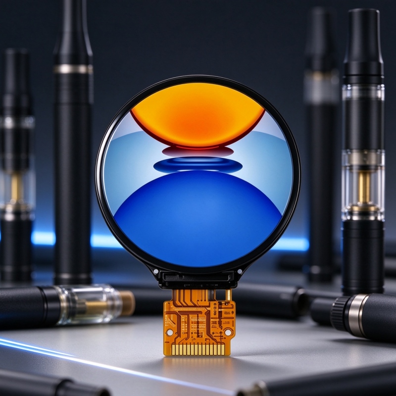 TFT e-cigarette battery display board cover image
